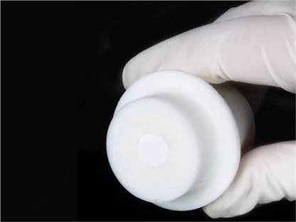 5pcs Laboratory Silicone Bung with Hole Stoppers Airlock Bubbler Triangular Flask Plug Stopper | 40-45mm - color: 40-45mm