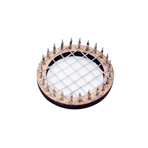 10Pcs Pure Handmade Round Push-in Queen Mark Cage Marking Disc for Bee Beekeeping Tool