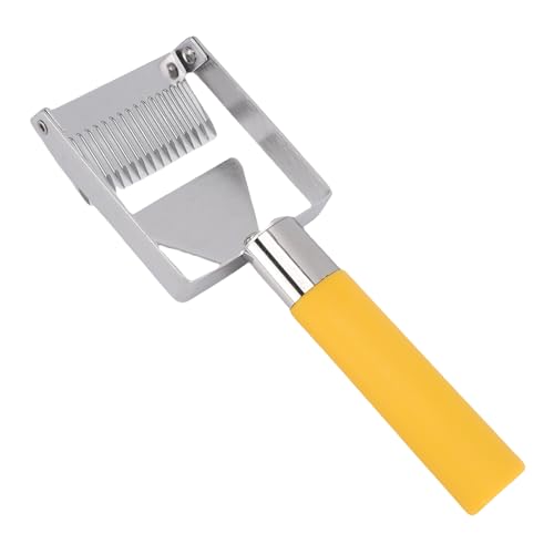 banapoy Honey Uncapping Fork, Adjustable Beekeeping Honey Fork Shovel Tool Stainless Steel Honeycomb Scraper Knife, for Beekeeper Equipment Tool
