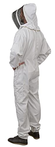 Humble Bee 411 Polycotton Beekeeping Suit With Fencing Veil - size: XX-Large
