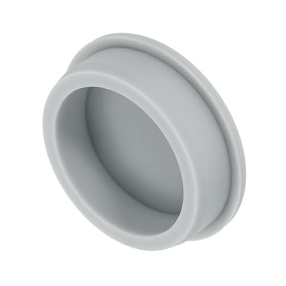 uxcell Silicone Rubber Plug, High Temp Round Hole Plug Waterproof Rubber Stopper Pipe End Caps Fit 58.6mm/2.31" for Bathtub Bottle Sealing, Grey - size: 58.6mm/2.31"