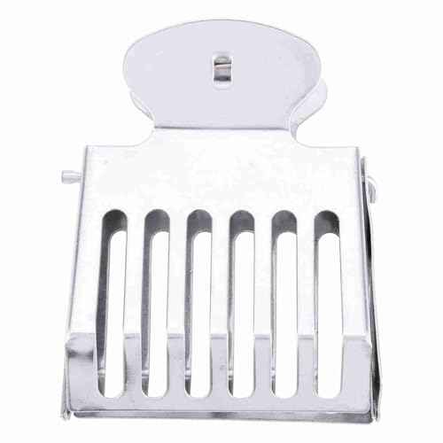 Metal Bee Catcher Clip Cage Catching Tool Stainless Steel Beekeeping Equipment for Queen Bee Handling Use (1 Pack)