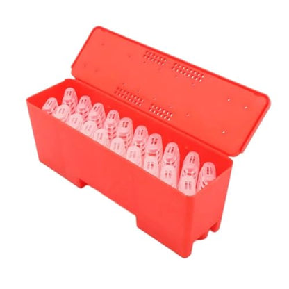 Queen Bee Cage 1 Set Queen Bee Transport Box Beekeeping Supplies Bees Shipping Box with Queen Cages Rearing Equipment Queen Cell Plastic Incubator for Beekeeping Supplies