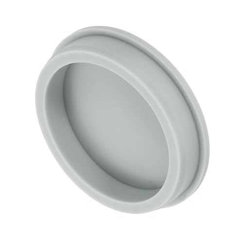 uxcell Silicone Rubber Plug, High Temp Round Hole Plug Waterproof Rubber Stopper Pipe End Caps Fit 76.4mm/3.01" for Bathtub Bottle Sealing, Grey - size: 76.4mm/3.01"