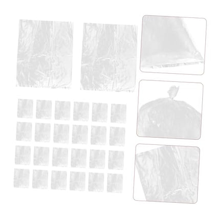 50pcs Reusable Plastic Brine Bags for Turkey Beef Chicken Brining Containers Lids