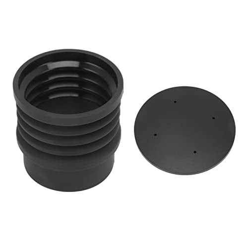 Mingzhe Coffee Grinder Accessory Blowing Bean Bin with Aluminum Cover for Restaurants and Homes, Safe Food Grade Silicone, 162g Gross Weight