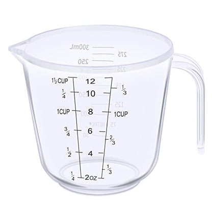 DOTINGHUX Measuring Cup, 1 ½ Cup, Clear - size: 1 ½ cup