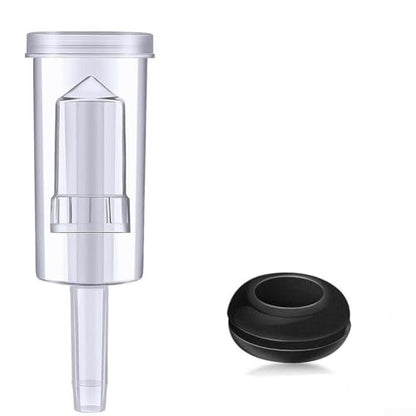 3-Piece Airlock Fermentation Kit with Silicone Grommet, PP Plastic for Home Brew Beer and Wine, Set of 2