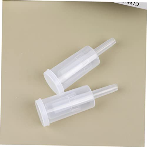 Cabilock 3pcs Plastic One-way Fermentation Valve for Home Brew Wine Making Easy to Clean and Reusable Automatic Gas Release for Juice and Wine Preservation