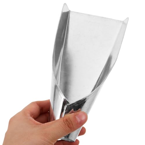 ABOOFAN Large Wide Mouth Funnel Jars Filling Tool Funnel Shovel Kitchen Gadgets for Filling Bottle Liquid and Solid 3.73" x 7.67", Mouth Size 1.97"