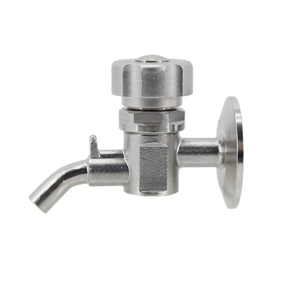 Home & Brewing 1.5" TC Sample Valve 304 Stainless Steel Sanitary Clamp Brewing Sample Valve Homebrew Conical Fermenter Brewing Accessories(B) - color: A