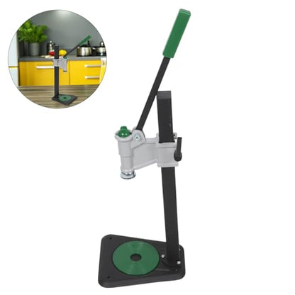 KALLORY Manual Desktop Bottle Capper Tool for Home Brewing Bench Mount Hand Operated Crown Capper with Adjustable Height for Standard Glass Bottles
