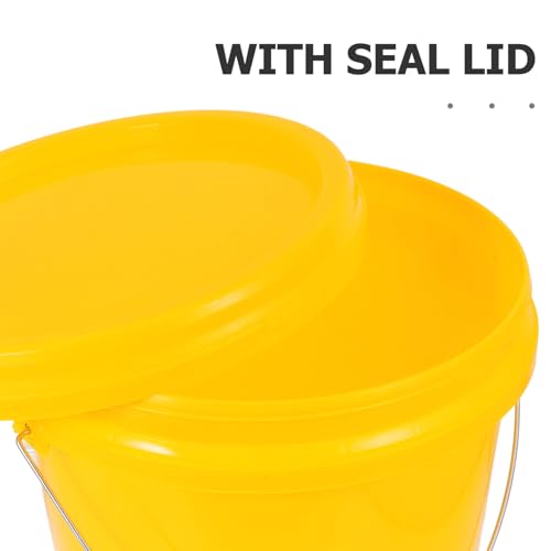 Zerodeko Food Grade Fermentation Bucket Airtight Lid for Home Brewing Yogurt Making and Pickling Versatile Craft Vessel Handle for