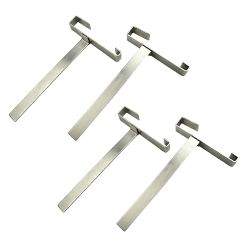 4Pcs Bees Hives Frame Holder Silver Beekeeping Supplies Tool for Beekeeper Home Perch Stand Tools for Bees Box Beekeeping Frame Rack
