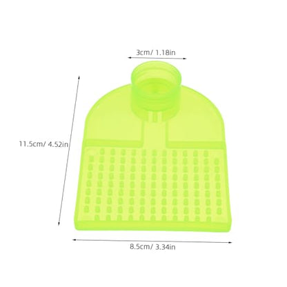 Mikikit 10 Pack Bee Waterer Beekeeping Feeders Honey Bee Frame Feeder Station Beehive Entrance Water Dispenser Safe for Beverage Bottles