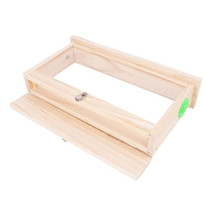Beekeeping Box Double-Sided Acrylic Bee Observation Box with Vents, Designed for Beekeeping