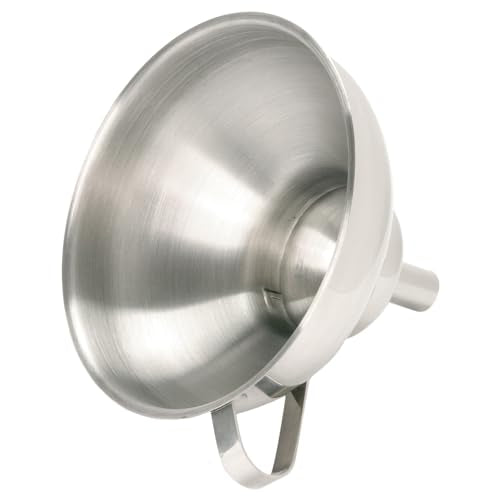 Norpro Stainless Steel Funnel with Removable Spout,Silver,5 inch