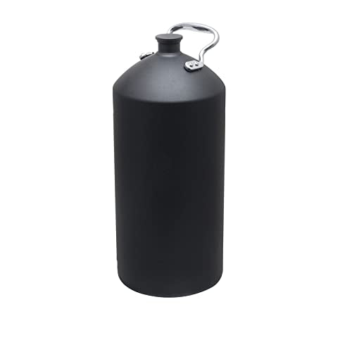 Stainless Steel Mini Beer Keg,Beer Barrel with Seal Knob Cover for Home Kitchen Brewing Beer,for Camping Hiking Homebrewing Keep Beverage Fresh,3.6 Liters