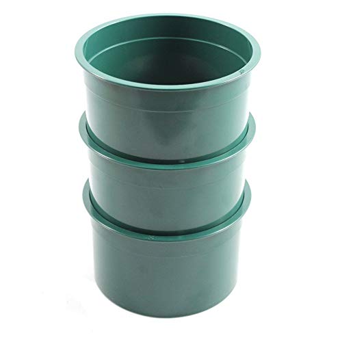 ASR Outdoor 3pc Gold Rush Sifting Classifier Sieve Mini 6 Inch Prospect Pan, 3 Sizes - size: (3) Piece Set