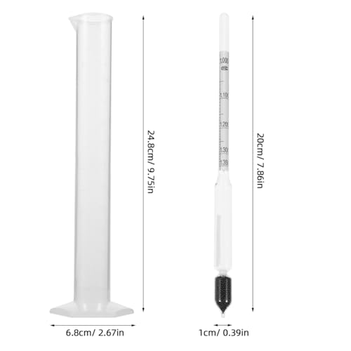 Mobestech Hydrometer Meter Kit: Hydrometer Tester Hydrometer for Li- Proofing 0-35+