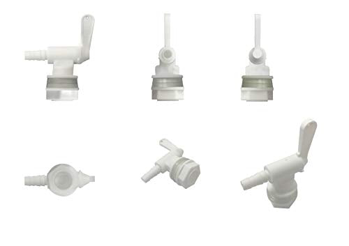 Plastic Bottling Spigot Plastic Bucket Spigot Filler Spout Tap for Homebrew Wine Making PACK of 3