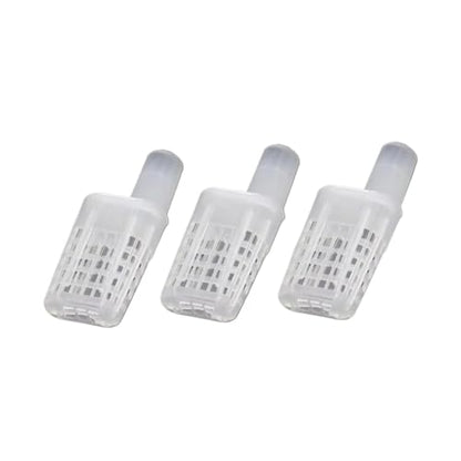 Queen Bee Cage 80 Pcs Beekeeping Cages Plastic White Move Bee Queen Tools Apiculture Equipment Protection Cage for Beekeeping Supplies