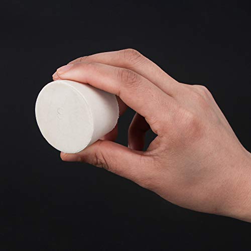5 Pieces (5 Assorted Sizes) #6 - #10 Solid Rubber Stoppers,Each Size One Assortment
