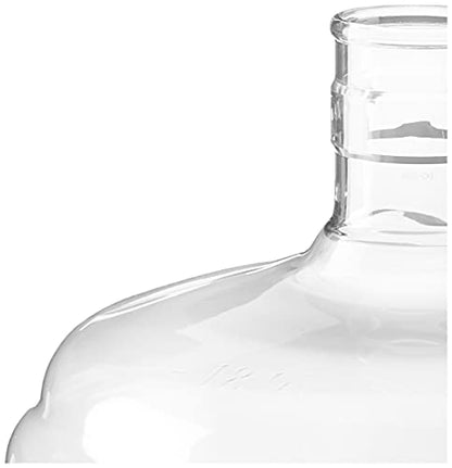 FastRack 5 Gallon Carboy (PET) | Clear Plastic Fermenter & Fermentation Jar | Food Grade BPA-Free Wine Carboy 5 Gallon for Beer Brewing, Wine Making Supplies, Storage & Home Brewing Kit - 1 Pack