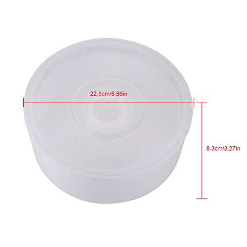 Round Rapid Bee Feeders, 2L Plastic Bee Water Feeder Beehive Drinking Bowl Bee Beehive Entrance Feeder Keeping Equipment Beekeeping Tool