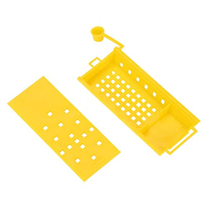 Queen Bee Catcher, 10PCS Queen Bee Cage Queen Bee Cage Catcher Clips Queen Rearing Kit Beekeeping Supplies Rearing Cup Kit Transporting Catcher Insectary Box Beekeeper Equipment