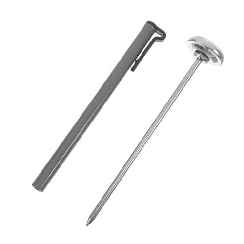 ABOOFAN Stainless Steel Meat Probe Thermometer Thermometer for Cooking for Baking