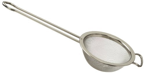 Kuchenprofi Mesh Strainer with Handle - Stainless Steel Fine Mesh Sieve for Smooth Sauces and Broths (5-Inch) - size: 5-Inch