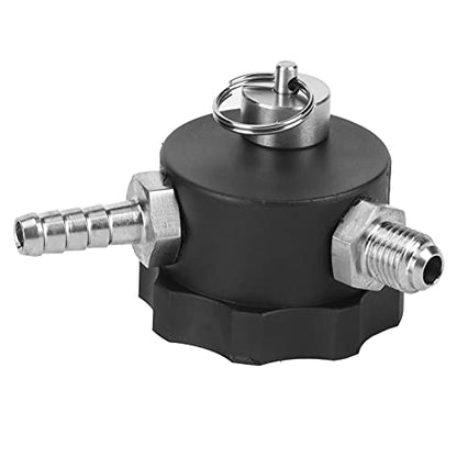 Fdit Portable Beer Dispenser Tap Kit with CO2 Mini Regulator for 64oz 128oz Growlers Stainless Steel Brewing Equipment Homebrew Kegging Accessories