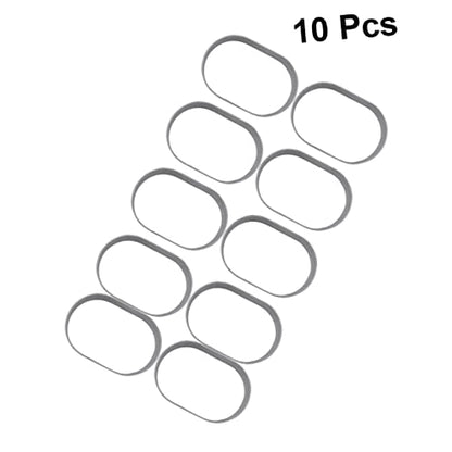10-Piece Stainless Steel Cheese Mold Set Baking Tool for Cake and Chocolate Creative Moulds for Home Baking - color: Silver