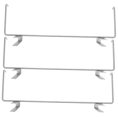 3pcs Stainless Steel Beehive Frame Holder Beekeeping Frame Holder Beehive Stand Beekeeping Supplies Tool Extension-Type