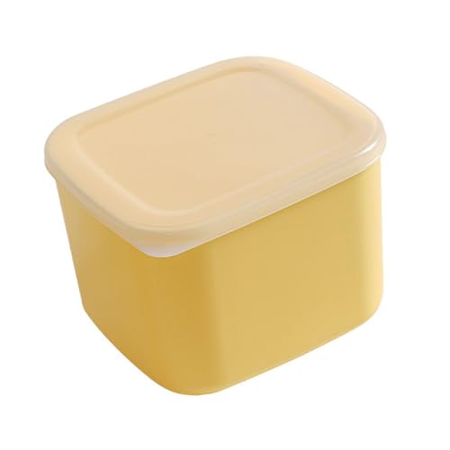TOPINCN Plastic Cheese Storage Container with Airtight Lid, Food Storage Box for Fridge, Large Capacity Container for Vegetables Fruits and Cheese (L) - size: L