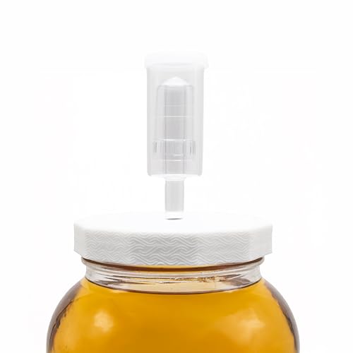 Fermentaholics 2 Pack - 110mm One Gallon Fermentation Lid, Gasket & 3-piece Airlock - Airtight Lid Turns Gallon Jar Into A Fermenter - Make Beer, Wine, Mead, Cider, Hard Kombucha, & More