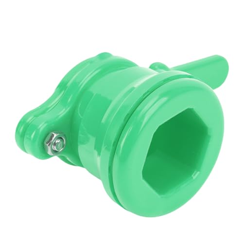 2pcs Honey Gate, Leak Proof Safe Plastic Honey Extractor Tap with O Ring, for Beekeeping Equipment Bucket Valve (Green) - color: Green