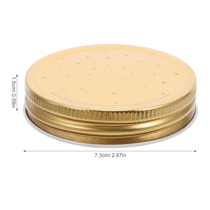 Yardwe 3pcs Metal Bee Hive Feeding Covers for Beekeeping, Effortless Setup and Steady Water Supply, Yellow Bee Watering Station Replacement Lids for Beehive Entrance