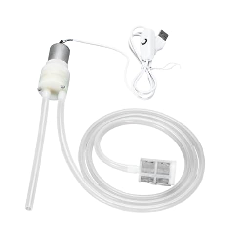 MagiDeal Wine Transfer Pump,Electric Siphon Self Priming Pump,Leakpoof,Low Noise Multipurpose Compact Portable for Bottling for Beer, 200cm Tube