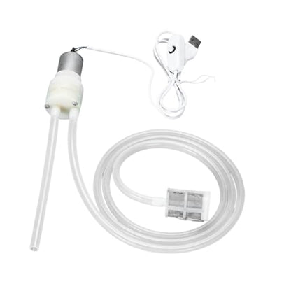 MagiDeal Wine Transfer Pump,Electric Siphon Self Priming Pump,Leakpoof,Low Noise Multipurpose Compact Portable for Bottling for Beer, 200cm Tube