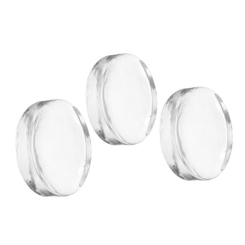 KICHOUSE 3pcs Heavy Duty Glass Weights Kit for Fermenting for Sauerkraut and Pickles