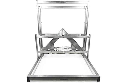 Hive Frames Uncapper with Double 12V Electric Knives Bee Honey Stainless Steel Uncapping Machine