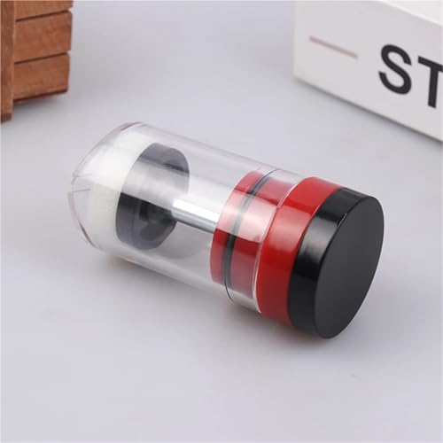 4pcs One-Handed Plastic Bee Marker Tube Catcher Cage with Plunger Plush Queen Marking Bottle with Sponge for Beekeeper Equipment