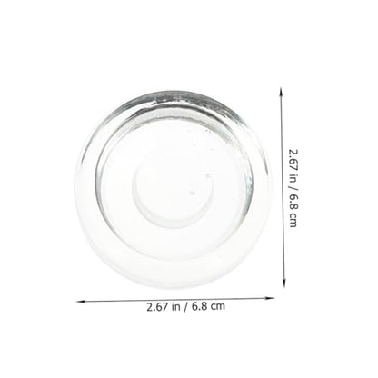 4pcs Fermentation Kit Mason Jar Lids Airtight Lids Glass Weights for Pickle Jars