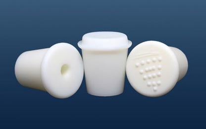 #7 Silicone Bung/Stopper for glass 5 gallon (20 L) Carboys - 5 Pack - style: #7 Bung