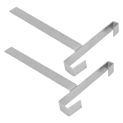 Beehive Frame Holder, Long Claw Stainless Steel Construction Bee Frame Holder, Bee Hive Grip with 2 Pieces for Beekeepers Gardens Farms Yards