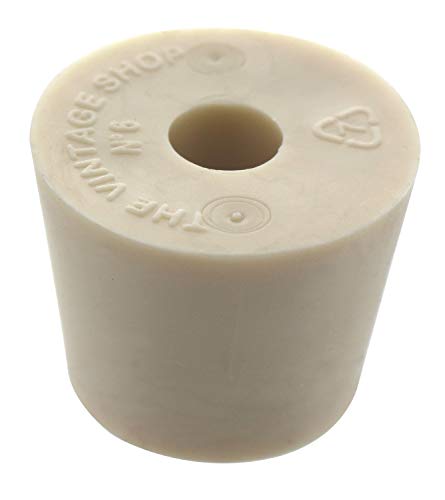 #6 Rubber Stopper with Hole
