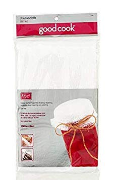 Good Cook Cheesecloth, 100% Cotton, White (2-Pack)