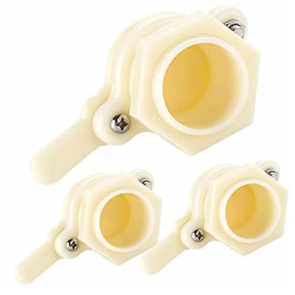 6pcs Beekeeping Honey Bucket Valve, Honey Bucket Spout Gate, Honey Bee Gate Valve for 5 Gallon Bucket